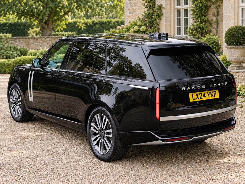 AI illustration of Range Rover: rear exterior